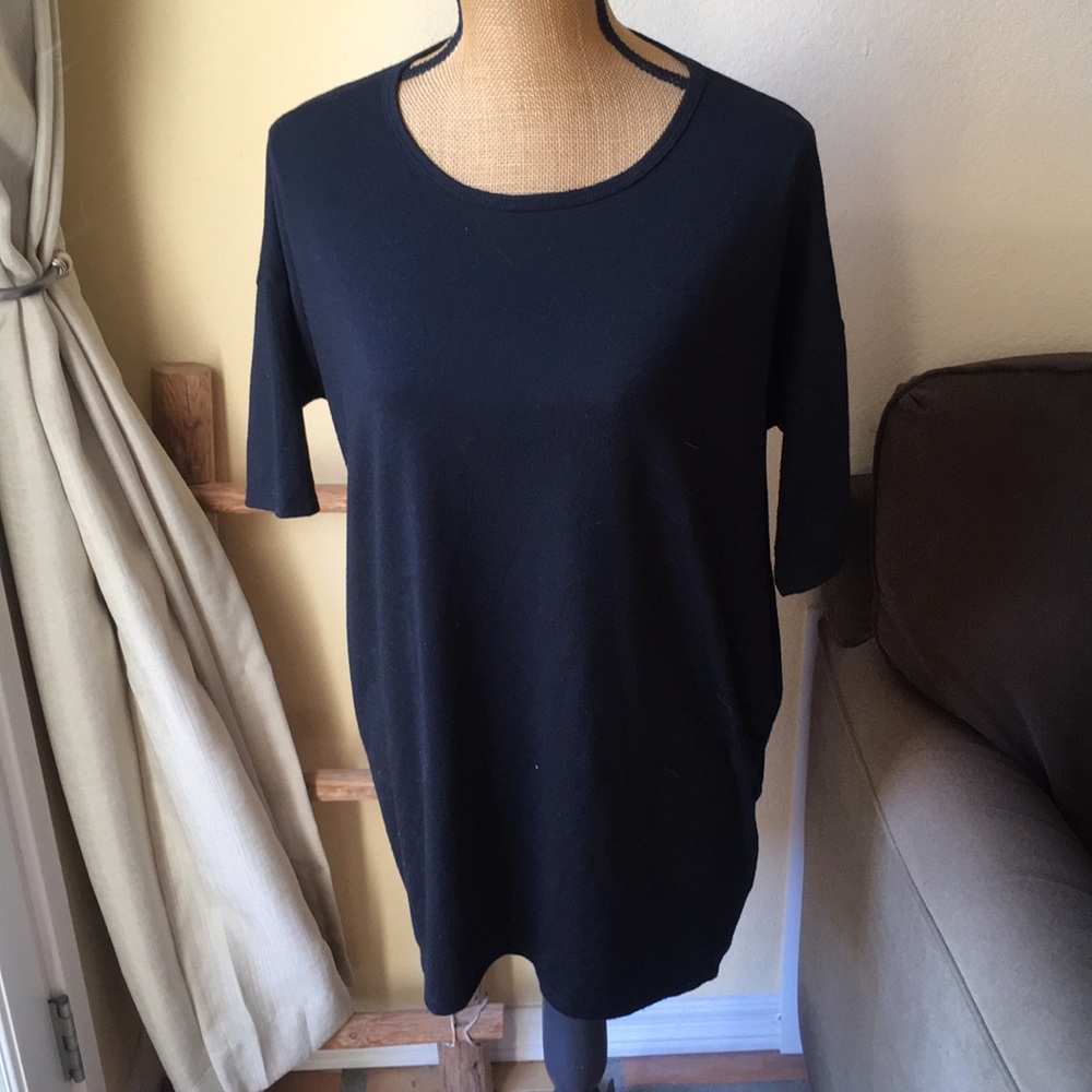 LulaRoe Irma Black Top